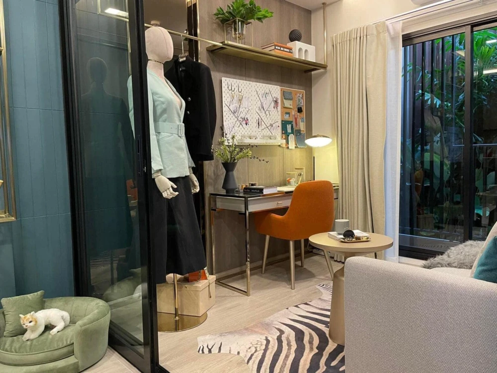 Down payment sale for Metris District Ladprao, 16th floor, good project, complete facilities, reserve now.