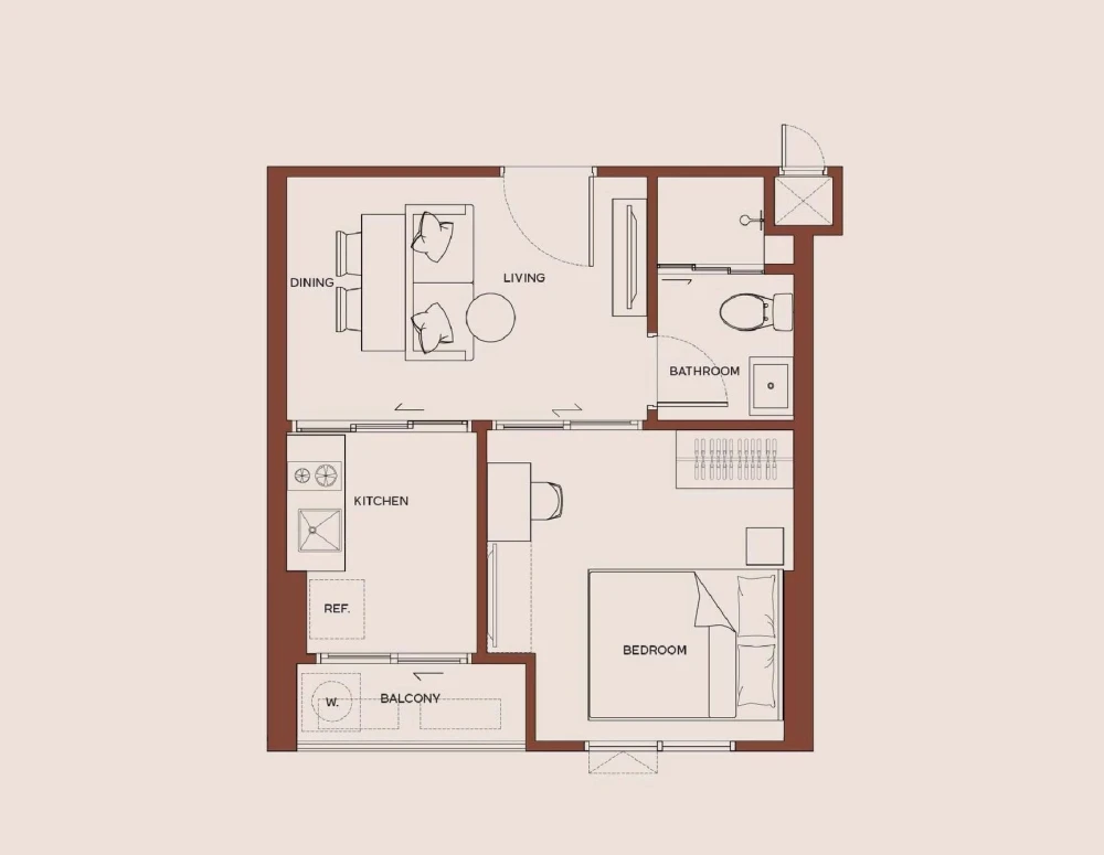 Selling down payment Metris District Ladprao, 20th floor, good project, nice location, interested in owning, hurry up and reserve now!