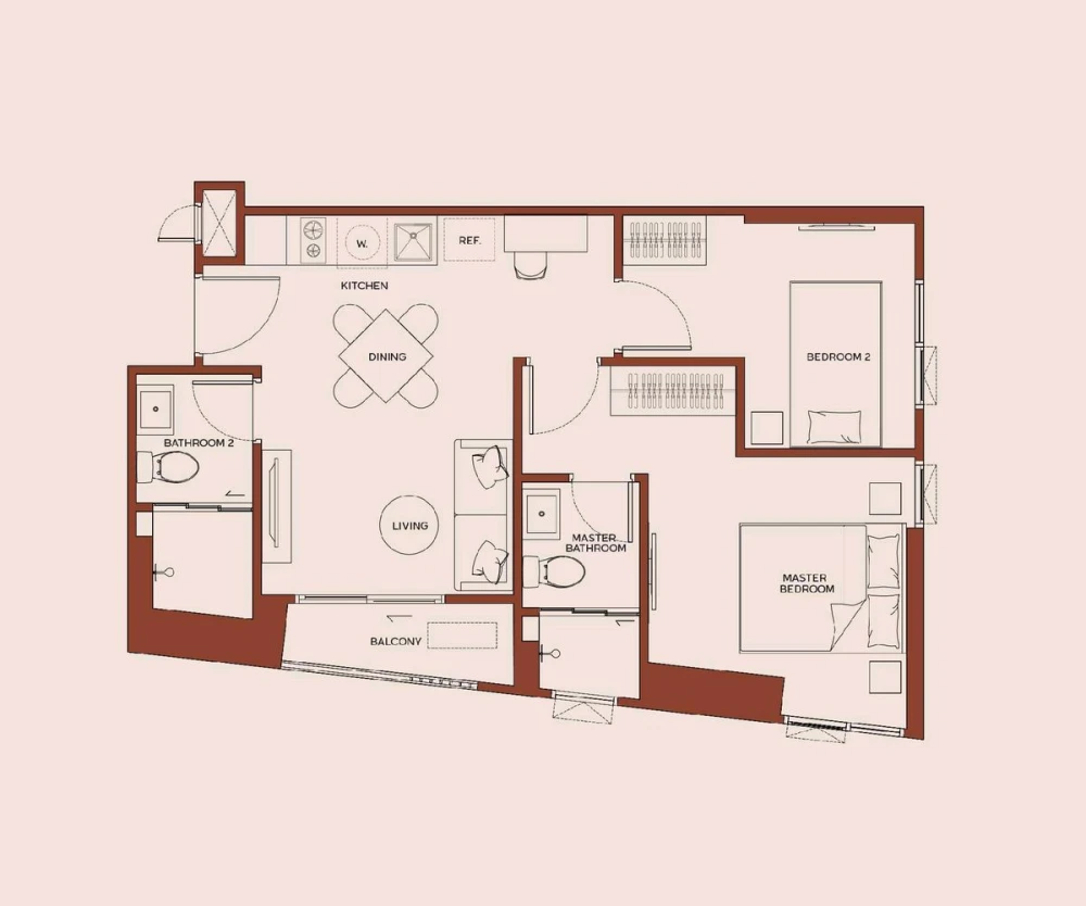 Down payment sale for Metris District Ladprao, 29th floor, good project, good location, reserve now, don't delay.