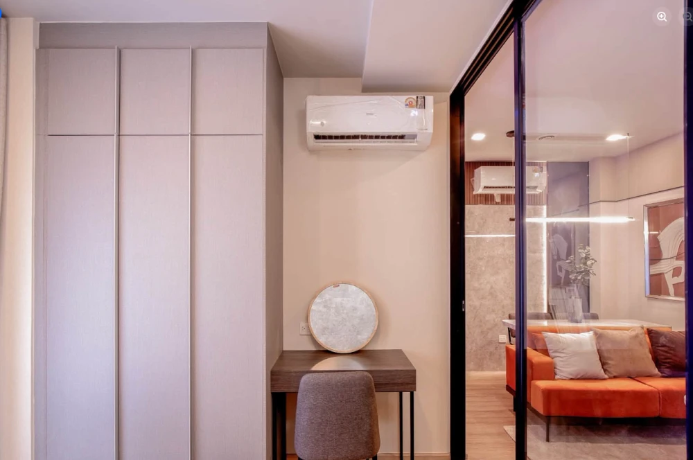 Selling down payment for Metris District Ladprao, high floor, garden view, affordable price, pet owners must not miss it.