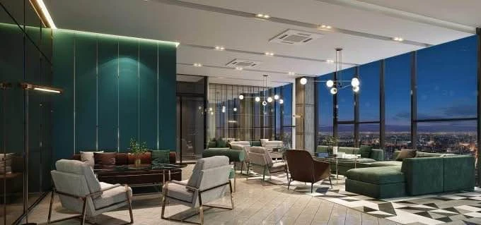 Selling down payment for Metris District Ladprao, 1 Bedroom Plus type, 24th floor, special room, closed kitchen, beautiful view, private, can't you re