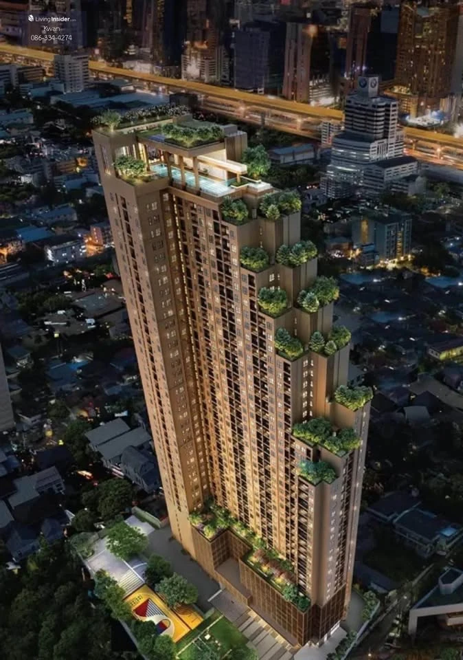 Selling down payment for Metris District Ladprao, 1 Bedroom Plus type, 24th floor, special room, closed kitchen, beautiful view, private, can't you re