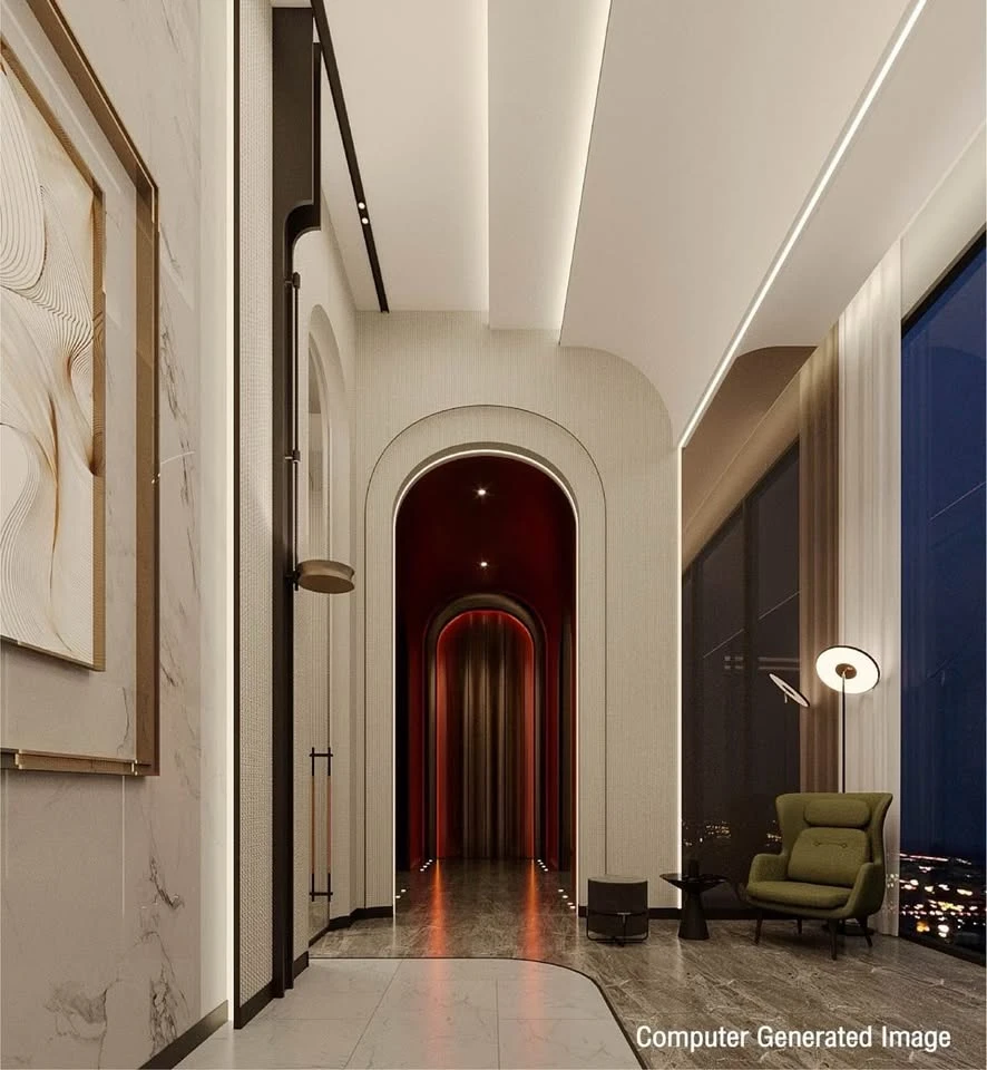 Selling down payment Modiz vault Kaset Sripatum, 4th floor, 2-storey loft room, garden view, corner room, hurry and reserve before you miss out!
