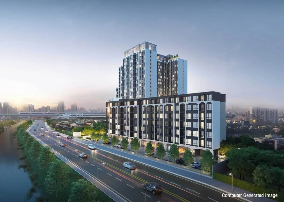 Selling down payment Modiz vault Kaset Sripatum, 4th floor, 2-storey loft room, garden view, corner room, hurry and reserve before you miss out!