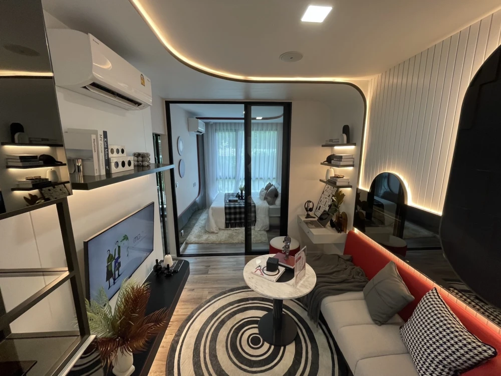 Down payment for sale: Modiz Vault Kaset Sripatum, 4th floor, good project, complete common area, reserve now, urgently.