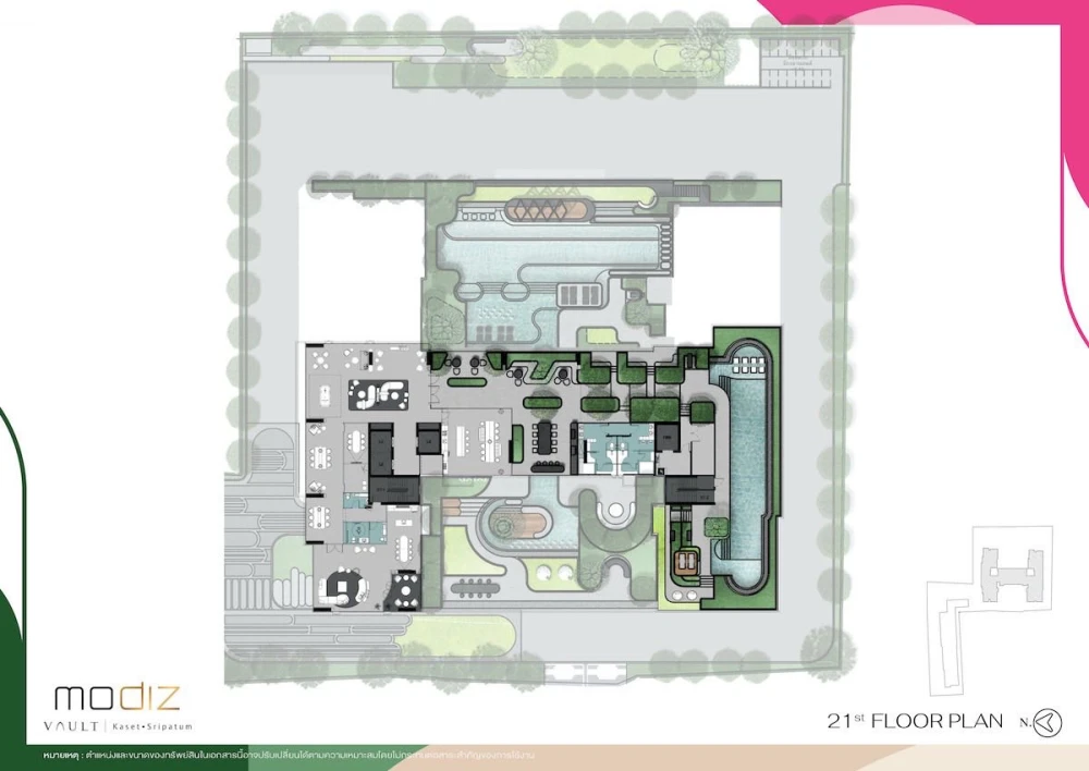 Selling down payment for Modiz Vault Kaset Sripatum, 16th floor unit, located in a prime location. Book now!