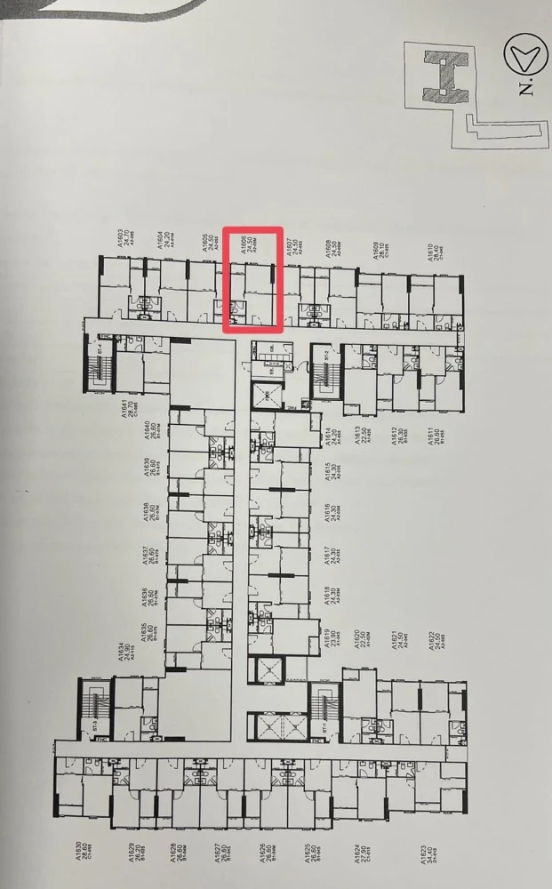 Selling down payment for Modiz Vault Kaset Sripatum, 16th floor unit, located in a prime location. Book now!