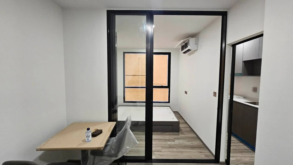 Down payment for sale: Modiz Vault, Kaset-Sripathum, size 24.5 sq m., 10th floor, view of Kasetsart University, with furniture, reserve now.