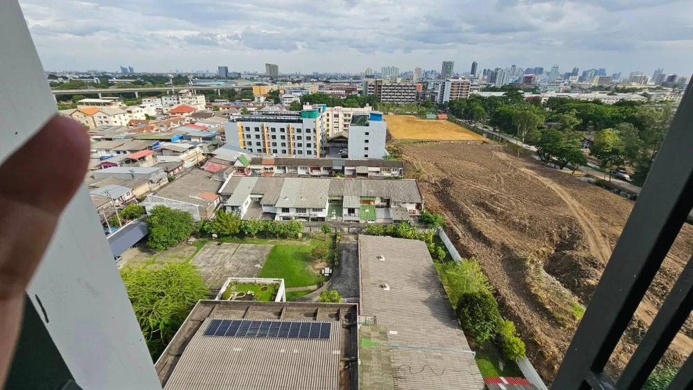 Down payment for sale: Modiz Vault, Kaset-Sripathum, size 24.5 sq m., 10th floor, view of Kasetsart University, with furniture, reserve now.