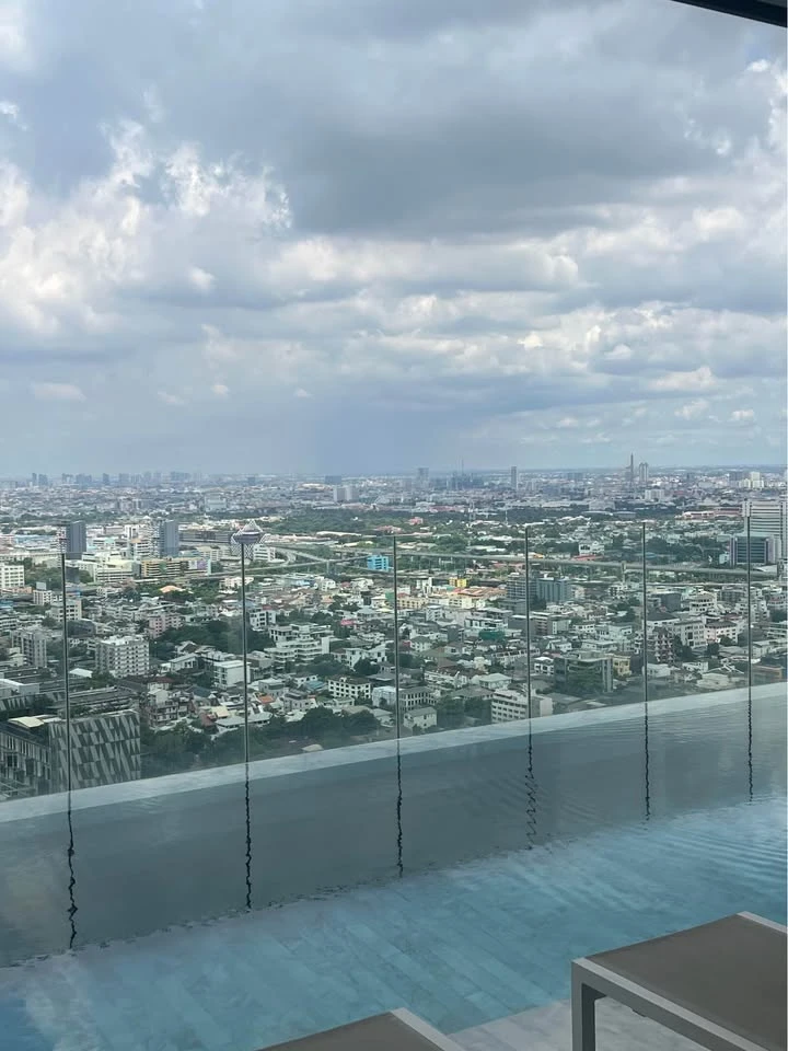 Selling down payment Noble Around Ari, high-rise room, natural light from afternoon to evening, not blocked, great view, hurry up and grab it now!