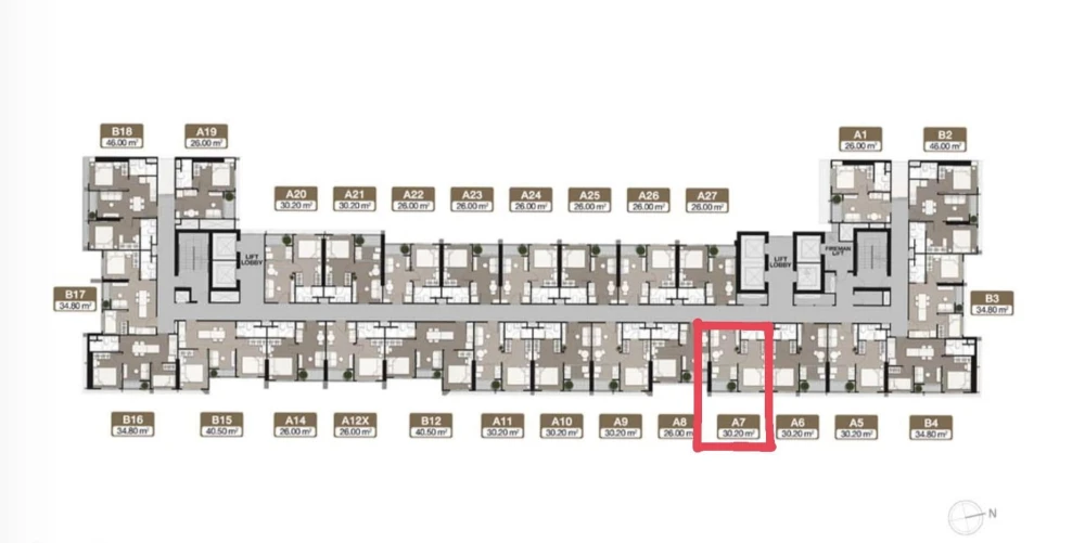 Selling down payment Noble Nue District R9, 16th floor, good room, nice project, complete facilities, reserve now.