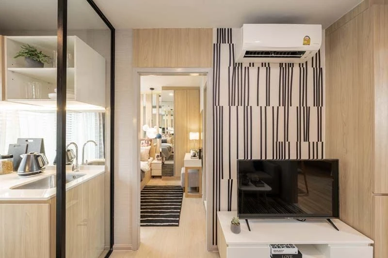 For rent Nue Connex Condo Don Mueang, 11th floor, good project, fully furnished, interested, reserve now.