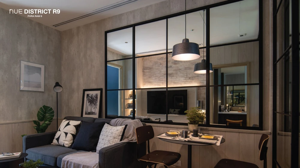 Down payment sale NUE District R9 1 bedroom, 1 bathroom, kitchen attached to balcony, 2.6 meter high ceiling, reserve now.