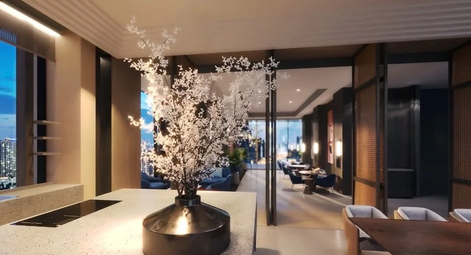 Selling down payment Nue District R9, combined room, larger than the project's normal 2 bedrooms, high floor, if you don't book, you'll miss out.