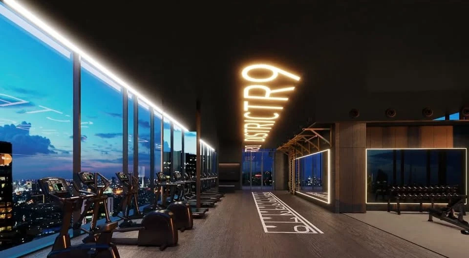 Selling down payment Nue District R9, combined room, larger than the project's normal 2 bedrooms, high floor, if you don't book, you'll miss out.