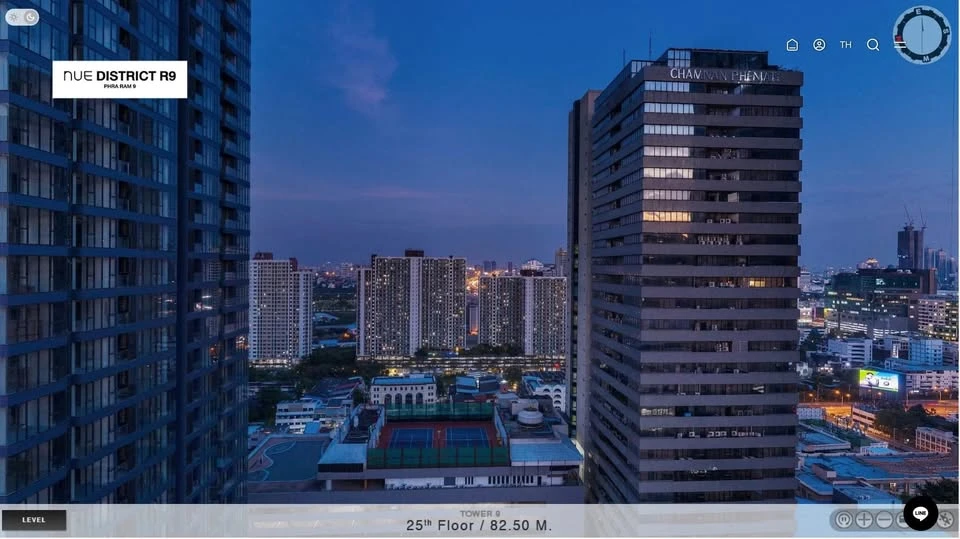 Selling down payment Nue District R9, combined room, larger than the project's normal 2 bedrooms, high floor, if you don't book, you'll miss out.
