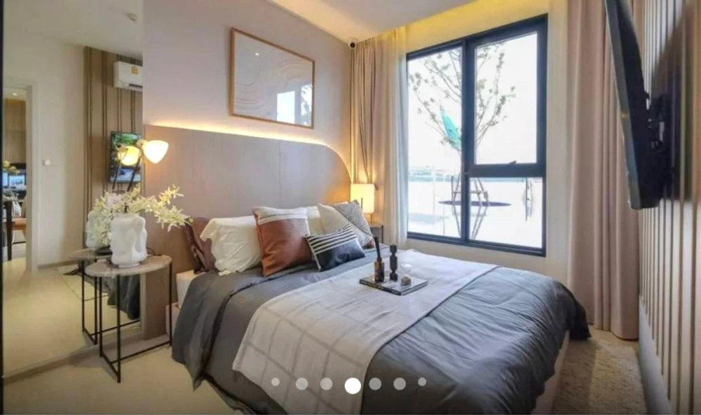 Selling down payment for NUE RIVEREST Ratburana, 2 bedrooms, 10th floor, river view. Interested in owning one? Book now!
