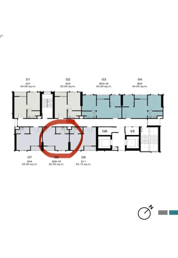 Down payment sale for NUE RIVEREST Ratburana. Nice room, good location, comes with complete facilities. Don't miss it.