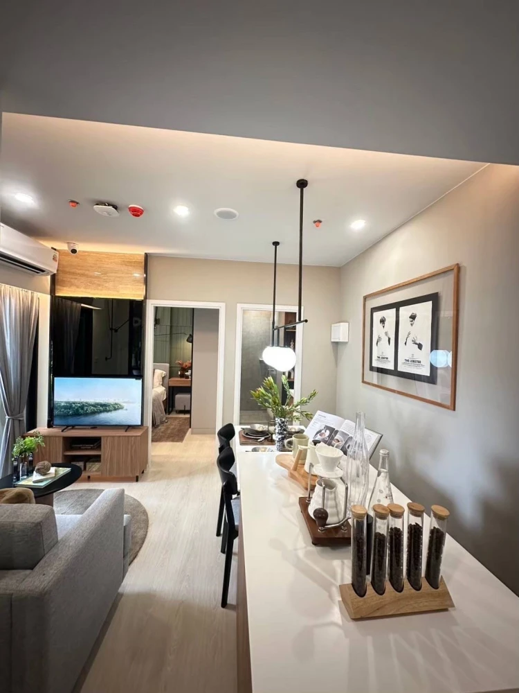 Down payment sale for NUE RIVEREST Ratburana, corner room with privacy, lots of usable space, beautiful view, reserve now!