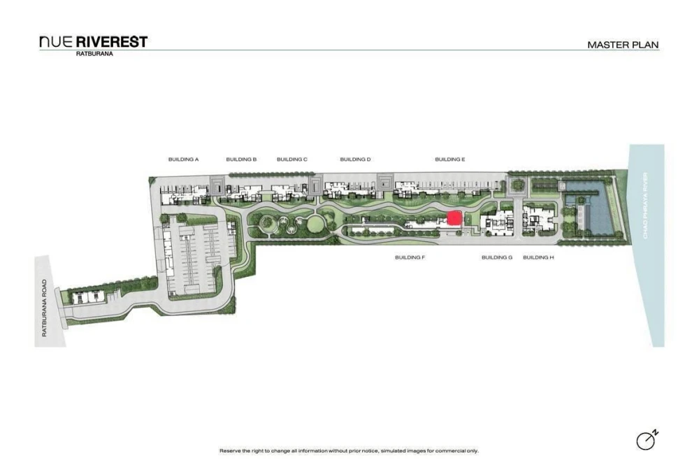 Selling down payment on Nue Riverest Ratburana. It's a corner unit. Each floor has only one largest room. Pet friendly. Animal lovers, don't miss it.