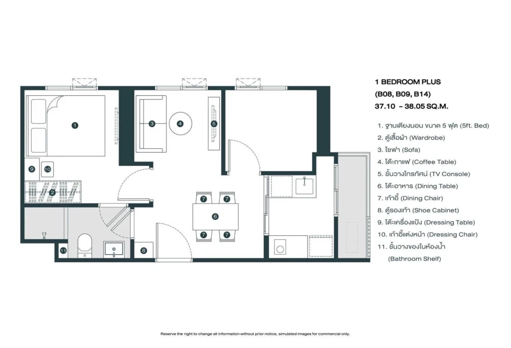 Selling down payment on Nue Riverest Ratburana. It's a corner unit. Each floor has only one largest room. Pet friendly. Animal lovers, don't miss it.