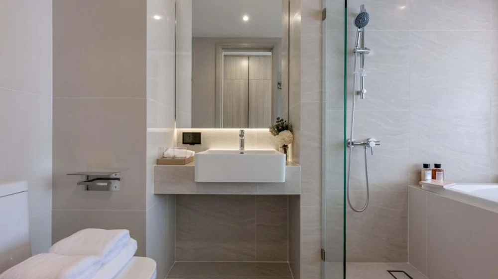 Down payment sale Origin Place Bangna, 1 bedroom, 1 bathroom, 23rd floor, high view, good location, hurry and come reserve it now!
