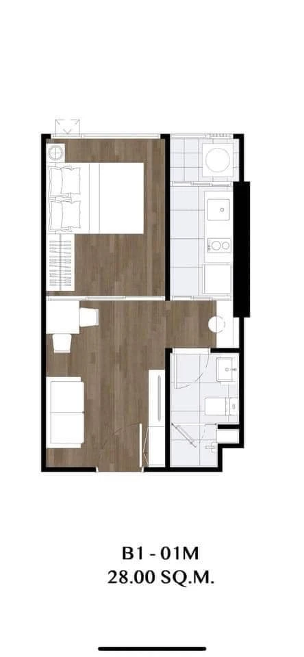 Selling down payment Origin Place Bangna, 10th floor, view directly to the swimming pool, east side, great price, hurry and reserve now!