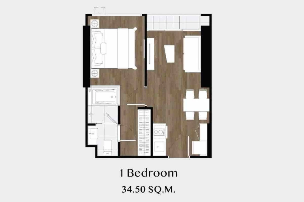 Down payment sale for Origin Place Bangna, corner room, not crowded, convenient location, beautiful view, reserve now!