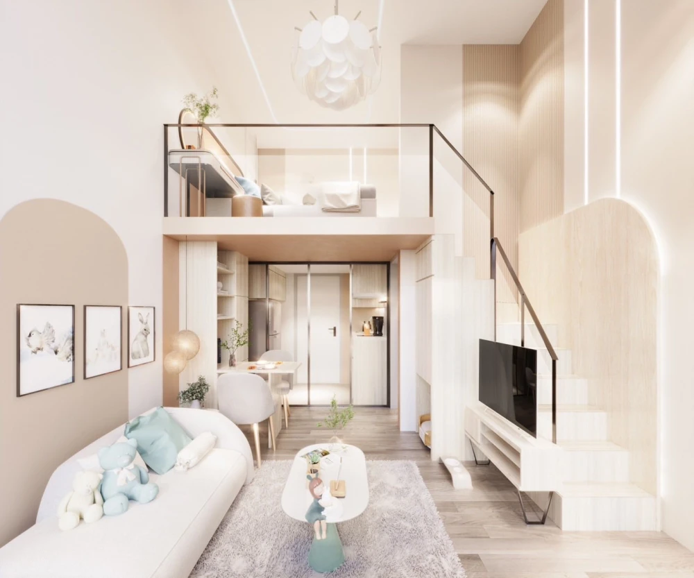 Selling down payment for Origin Place Phetkasem. Spacious rooms with high ceilings, great location, and complete amenities. Book now!