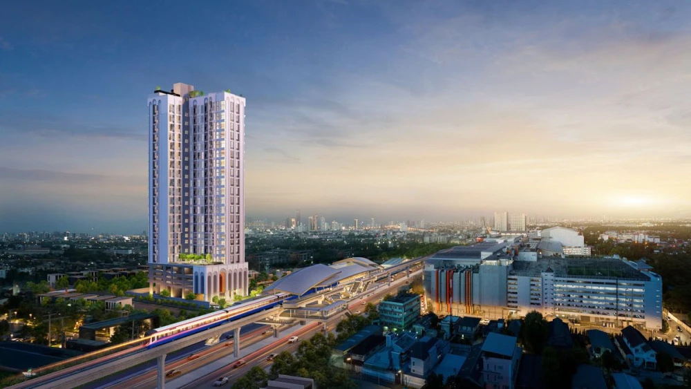 Selling a pre-sale unit at Origin Place Phetkasem. A nice, spacious unit in a great location with convenient transportation. Don't miss out!