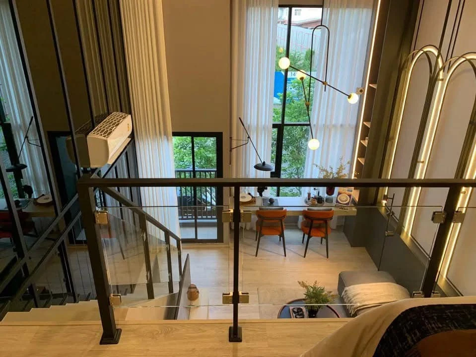 Selling down payment Origin Place Taopoon Interchange Duplex 2 floors, 25th floor, good project, worth living, reserve now