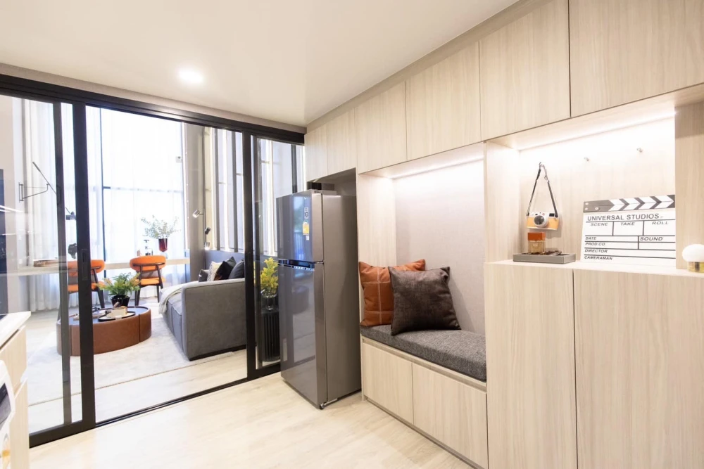 Selling down payment Origin Place Taopoon Interchange, 16th floor, good project, great location, if interested, hurry and reserve now.