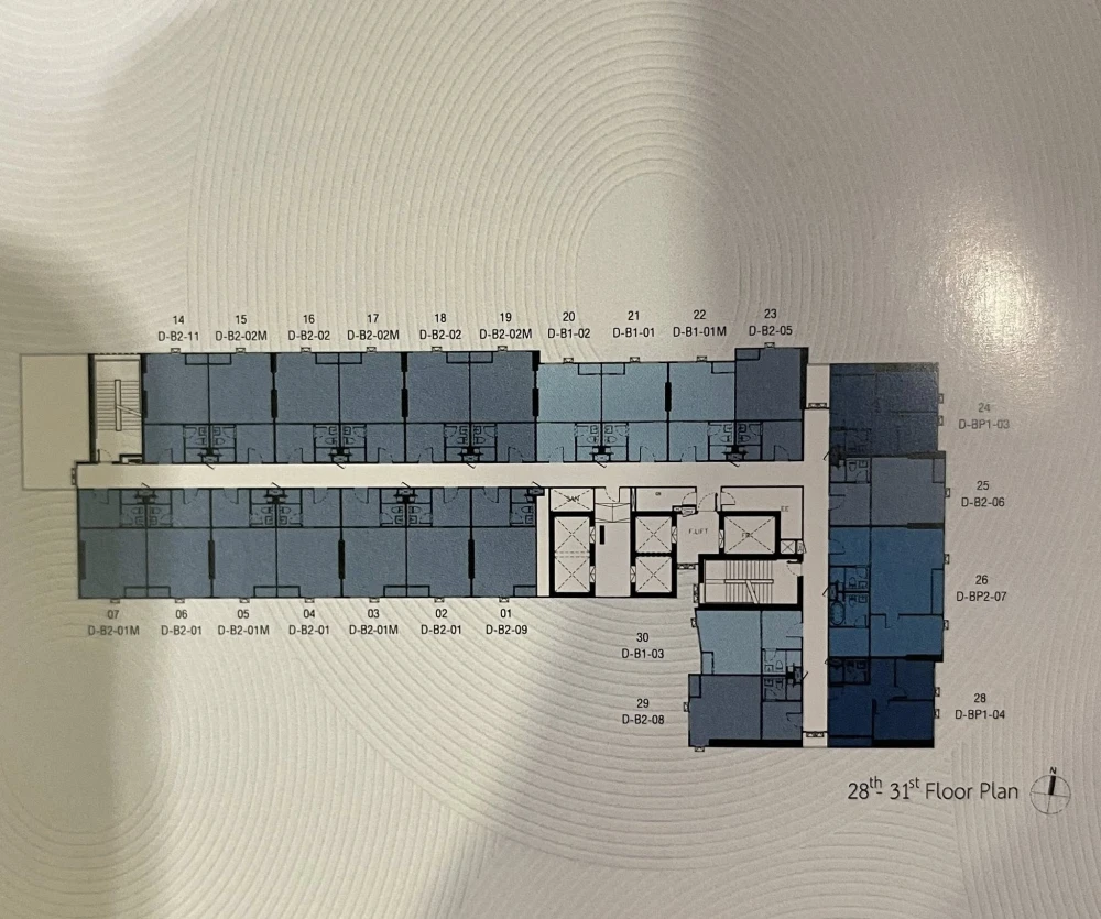 Down payment sale Origin Place Taopoon Interchange, 30th floor, corner room, nice to live in, complete common area, reserve now.