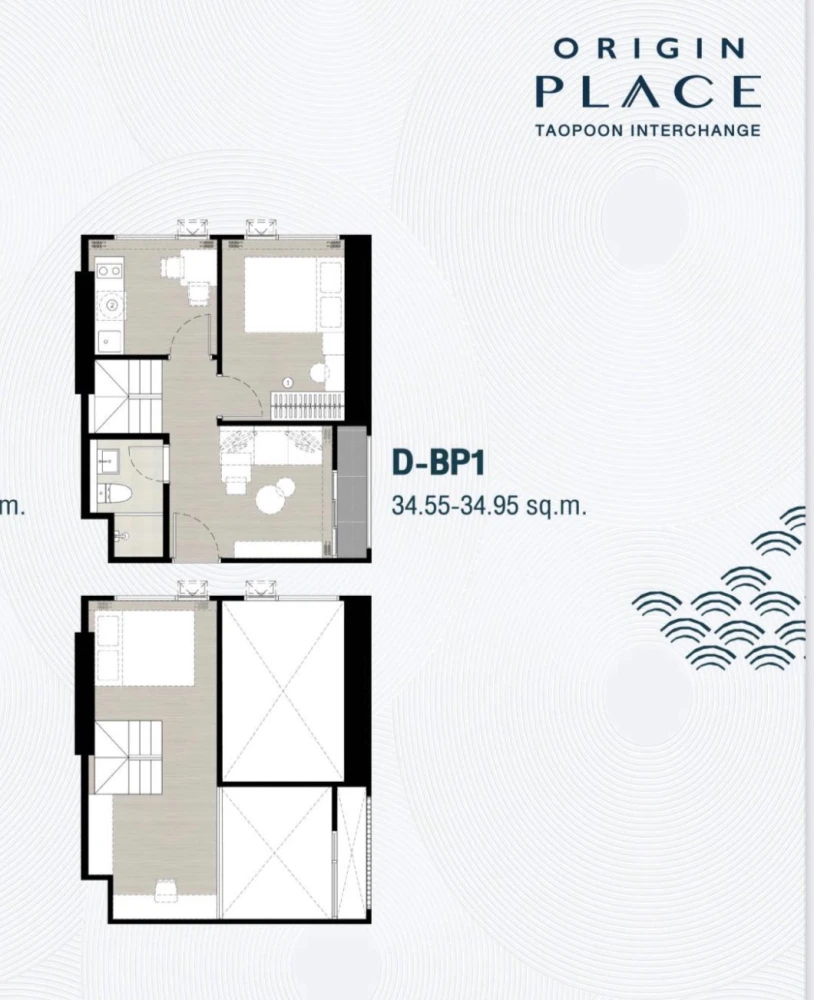Down payment sale Origin Place Taopoon Interchange, 32nd floor, corner room, reserve now before it's too late.