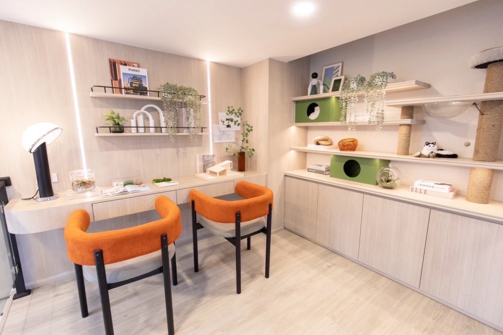 Selling down payment Origin Place Taopoon Interchange, corner room with privacy, good location, great common area, don't miss it.