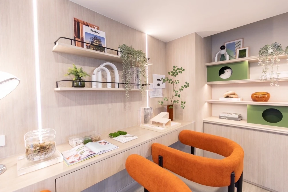 Selling down payment Origin Place Taopoon Interchange, corner room with privacy, good location, great common area, don't miss it.