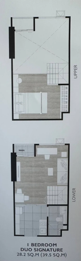 Selling down payment for Origin Play Bangkhunnon Triple Station unit. Nice room, great location, high ceilings. Book now!