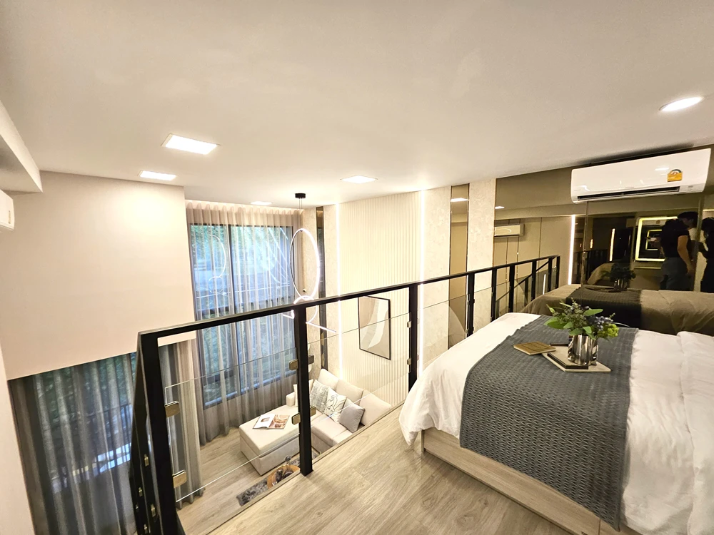 Selling down payment Origin Plug & Play Srinakarin, 16th floor, good project, worth living in, interested in owning, hurry and reserve now.
