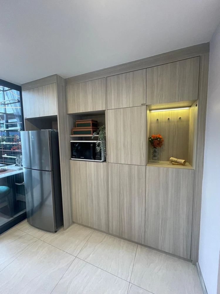 Selling down payment Origin Plug & Play Srinakarin, 27th floor, high floor, good view, no buildings blocking, hurry and reserve now.
