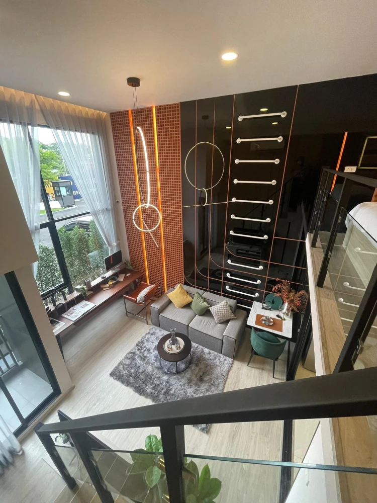 Selling down payment Origin Plug & Play Srinakarin, 27th floor, high floor, good view, no buildings blocking, hurry and reserve now.
