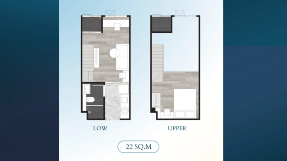 Selling down payment Origin Plug & Play Srinakarin, high ceiling room, airy and spacious, good location, great common area, don't miss it.