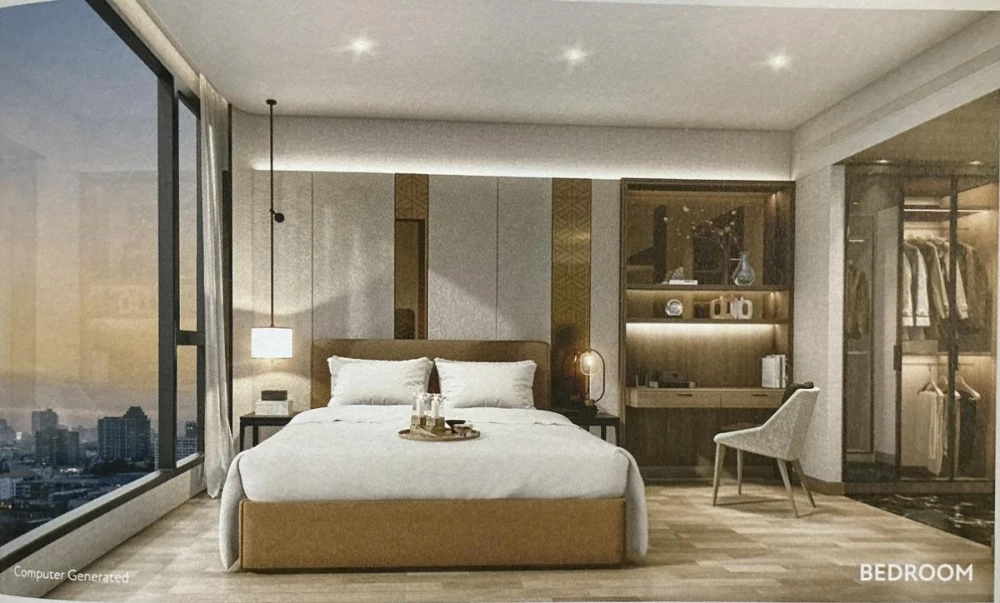 Down payment for sale: Origin Thonglor World, 7th floor, good project, complete common areas, interested, reserve now, urgent.