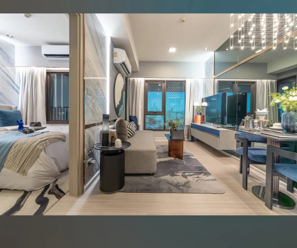 Selling down payment Quintara MHy'Den Pho Nimit, 24th floor, good project, nice location, interested, hurry and reserve now.