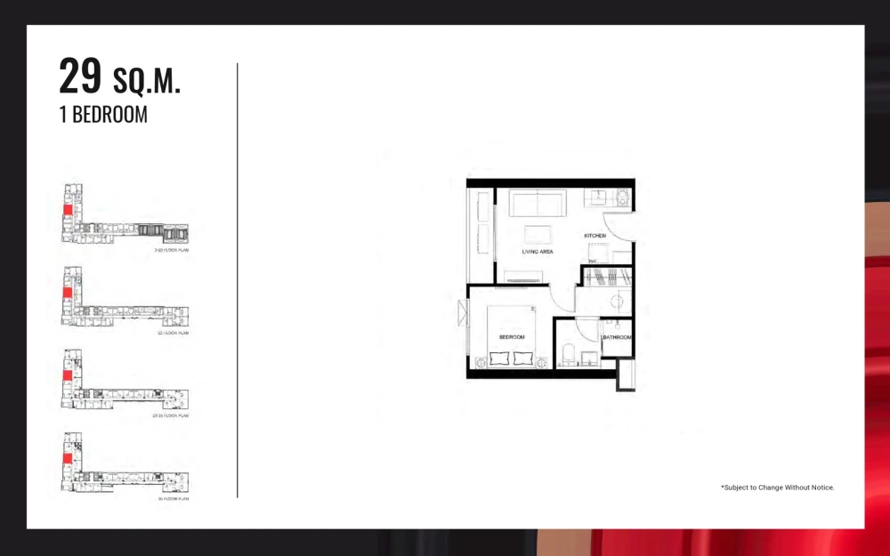 Quintara MHy'Den Pho Nimit for sale, 25th floor, river bend view, good project, reserve now.