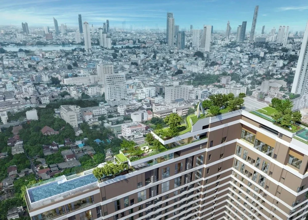 Quintara MHy'Den Pho Nimit for sale, 26th floor, river view, good project, nice to live in, reserve now, urgent.