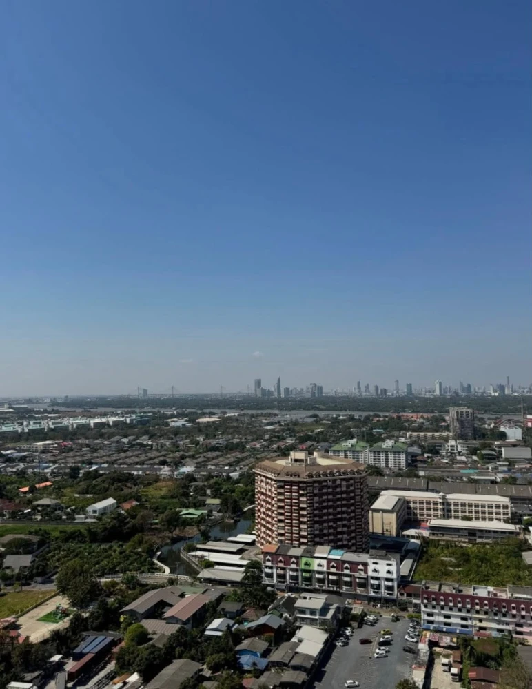 Selling down payment for Regent Home Bangna, 30th floor | High floor, beautiful unobstructed river view, private building, highly recommended.