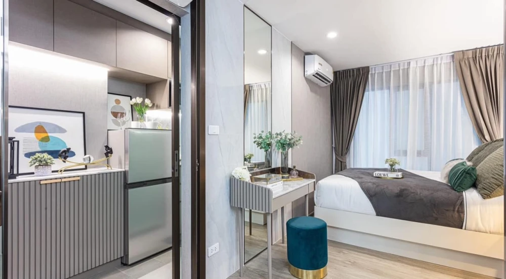 Selling down payment for Regent Home Wuttakat, 12th floor, good project, worth living in, reserve now, hurry!