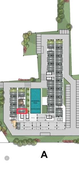 Selling down payment Regent Home Wuttakat 17th floor, good project with complete common areas, reserve now, urgently.