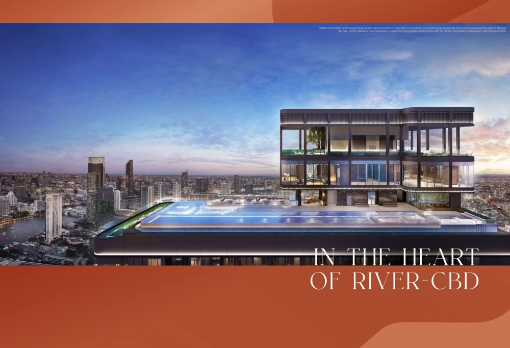 Selling down payment for Rhythm Charoen Nakhon iKinnik. High floor unit with river view, Icon Siam view, and city view. Book now!