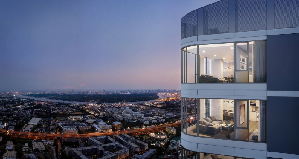 Selling down payment Skyrise Avenue Sukhumvit 64, 3 bedrooms, 3 bathrooms, very beautiful plan, lots of usable space, very suitable for a family.